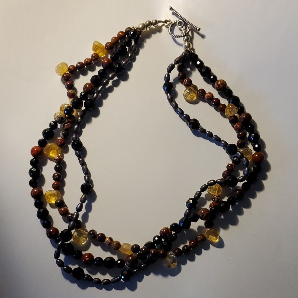 Elegant Multi-Strand Necklace